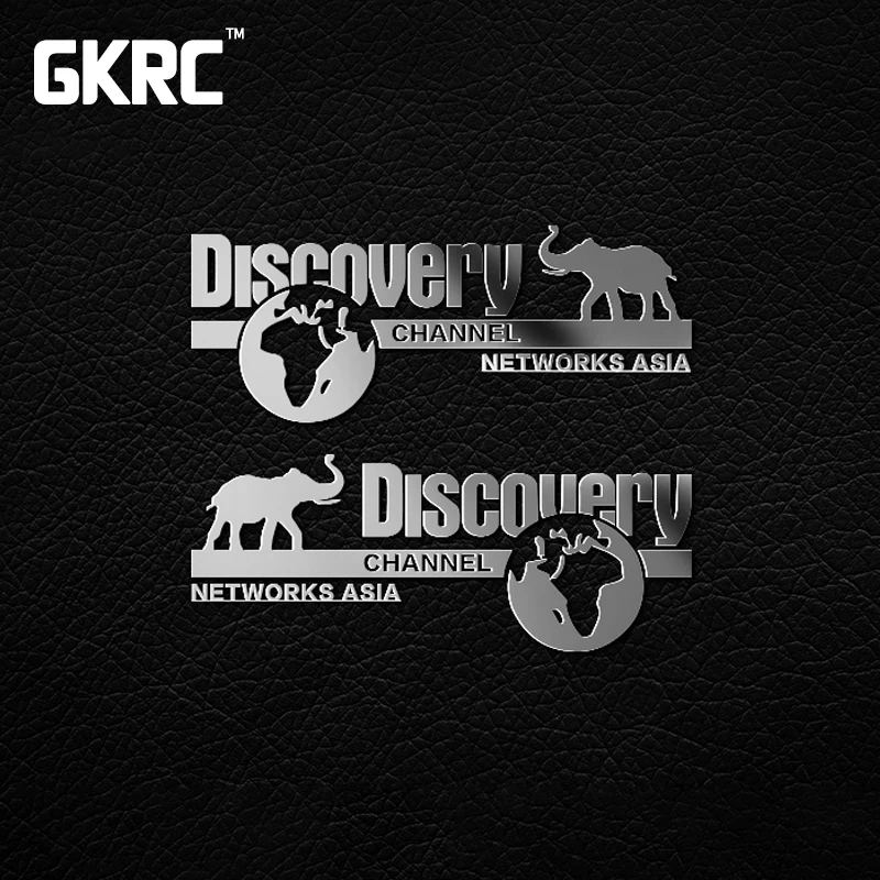 Металлическая наклейка значок Discovery для 1/10 Rc Crawler Car Defender Traxxas Bronco Axial Scx10 90046 Wrangler D90