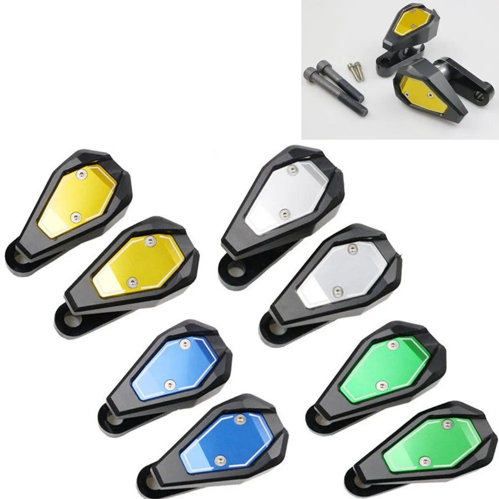 

Glod Frame Sliders Crash Pad Protector Engine Guard for 2006-2007 Honda CBR1000RR