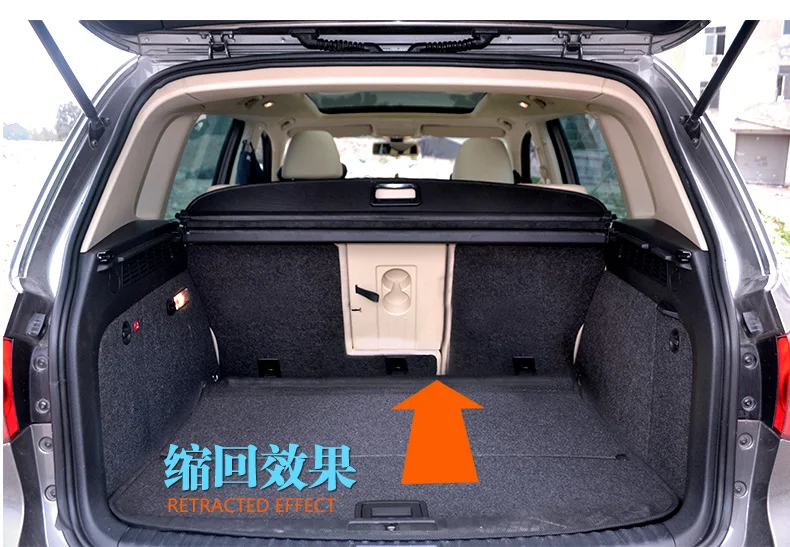 Для Volkswagen VW Tiguan 2010- Задняя Крышка багажника для багажника Защитная пленка высокого качества автомобильные аксессуары