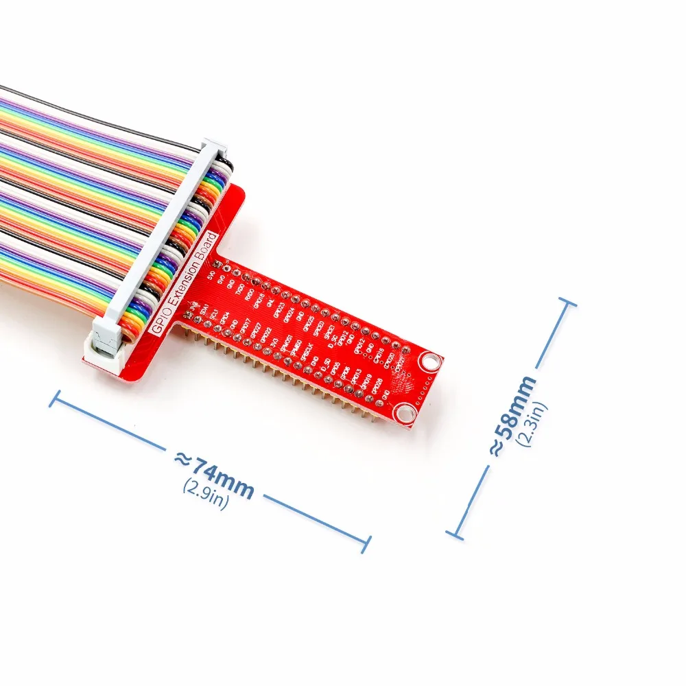 Т Тип GPIO Плата расширения+ 40P кабель для Raspberry Pi плата