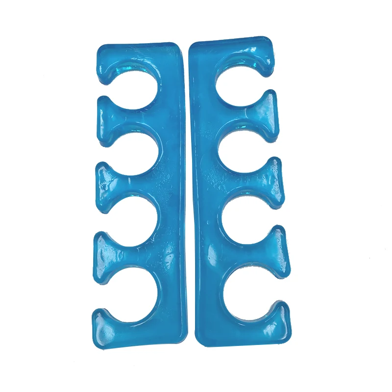1pair Silicone Nails Toes Seperator Nail Art Decoration Tools Salon Pedicure Manicure Tool Feet Care Pedicure Hand Spacer