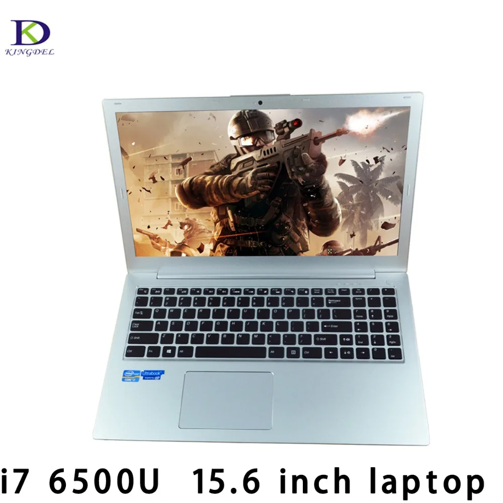 En Ligne 15.6 pouce Ordinateur Portable Rétro Éclairé Clavier Core i7 6500U Graphique Indépendante 1920*1080 Ordinateur Portable Ultraslim Netbook avec 8 gb RAM 256 gb SSD
