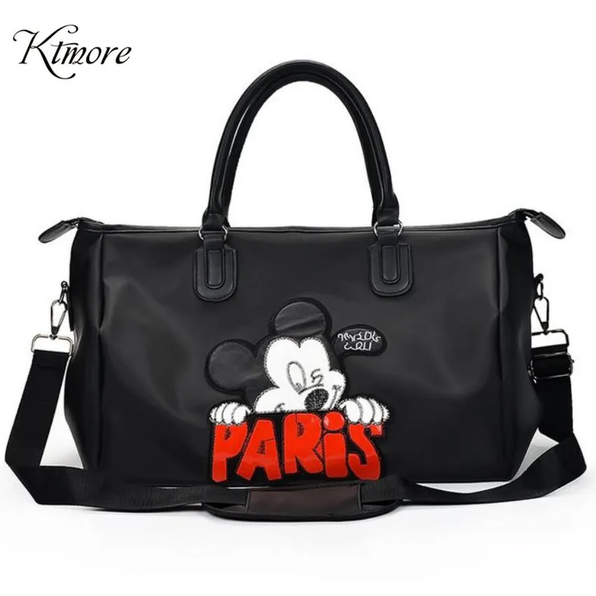 Bolso de hombro de Mickey para mujer 2019 bolso de mensajero de alta capacidad Minnie bolso de mujer Bolsos De Mujer Feminina
