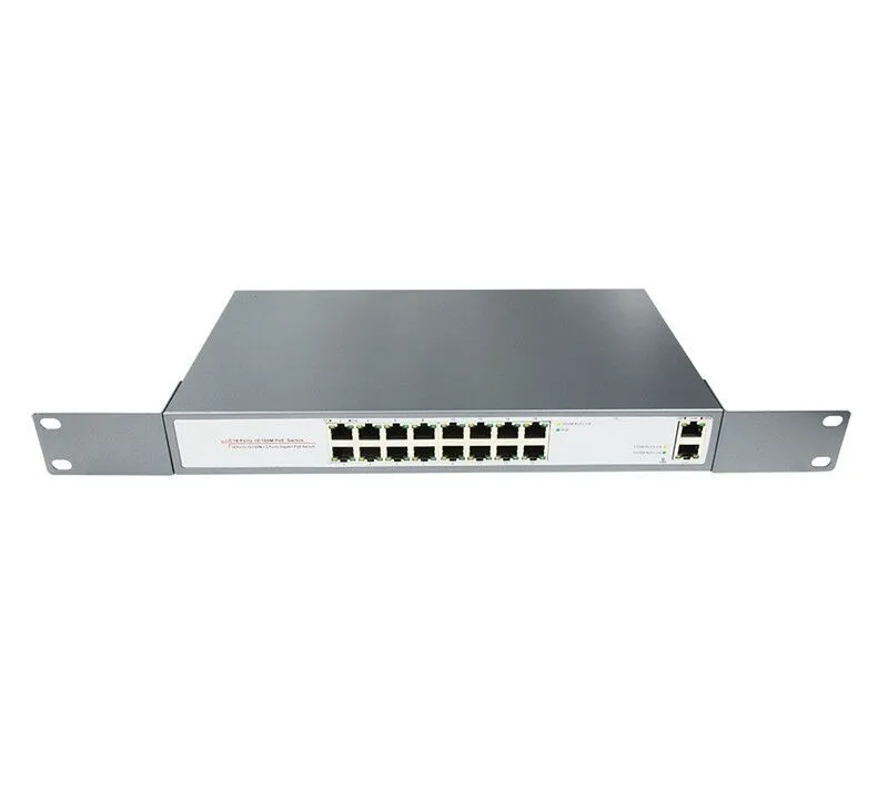 Câmera de Segurança Adaptador de Energia Tensão de Saída Mbps Poe Switch Poe5516p 150m Distância Ieee 802.3af Incluindo 48v 16-port 10 - 100 3 Transmissão e cabos