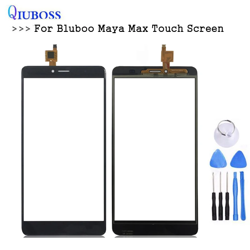 

For Maya Max touch Accessories With Tools For Bluboo Maya Max Touch Panel Touch Screen Digitizer Replacement