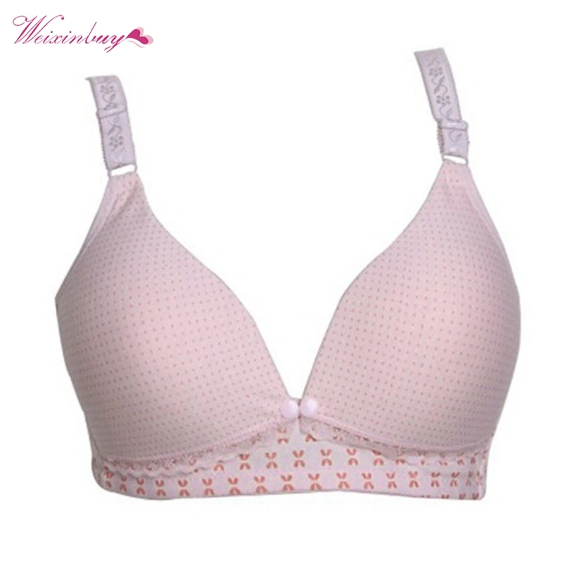 Maternity Feeding Nursing Bras Women Breastfeeding Bra Wireless 34 36
