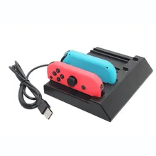 MASiKEN 4в1 зарядное устройство зарядная док-станция для переключателя NS NX Joy-Con геймпад поддержка 4 контроллеров USB Charing аксессуары