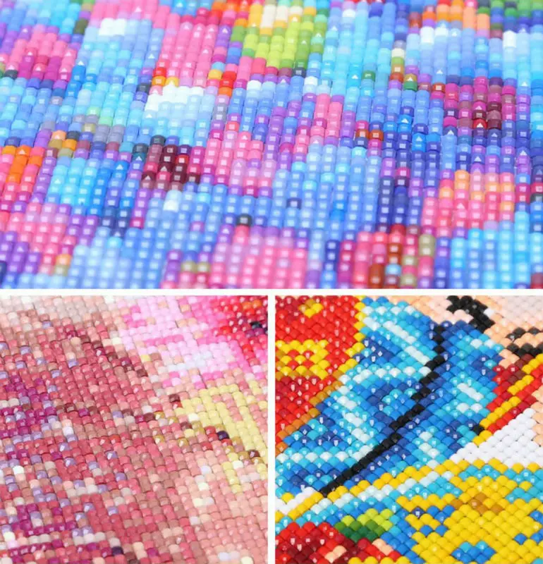 5d diy square animal diamond embroidery kits painting cross stitch mosaic craft cartoon animals decoration for children' room