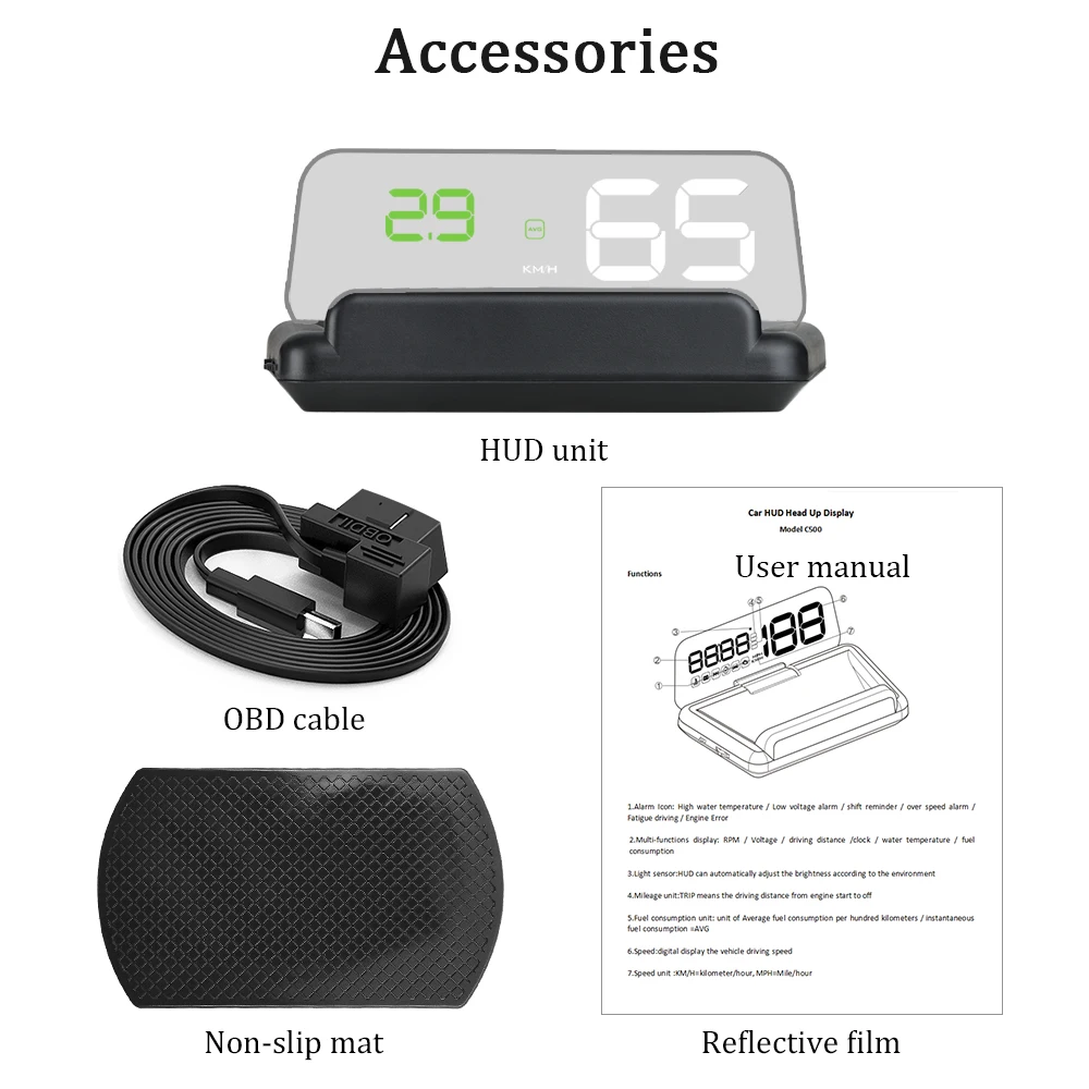 Geyiren m8 автомобильный hud дисплей obd2 ii euobd инструкция на русском