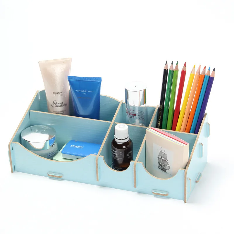 Diy Wooden Storage Box Cosmetics Stationery Jewelry Daily Debris Diy Wooden Storage Box Cosmetics Stationery Jewelry Daily Debris Desktop Z Drawer Bo Case In Bins From Home Garden
