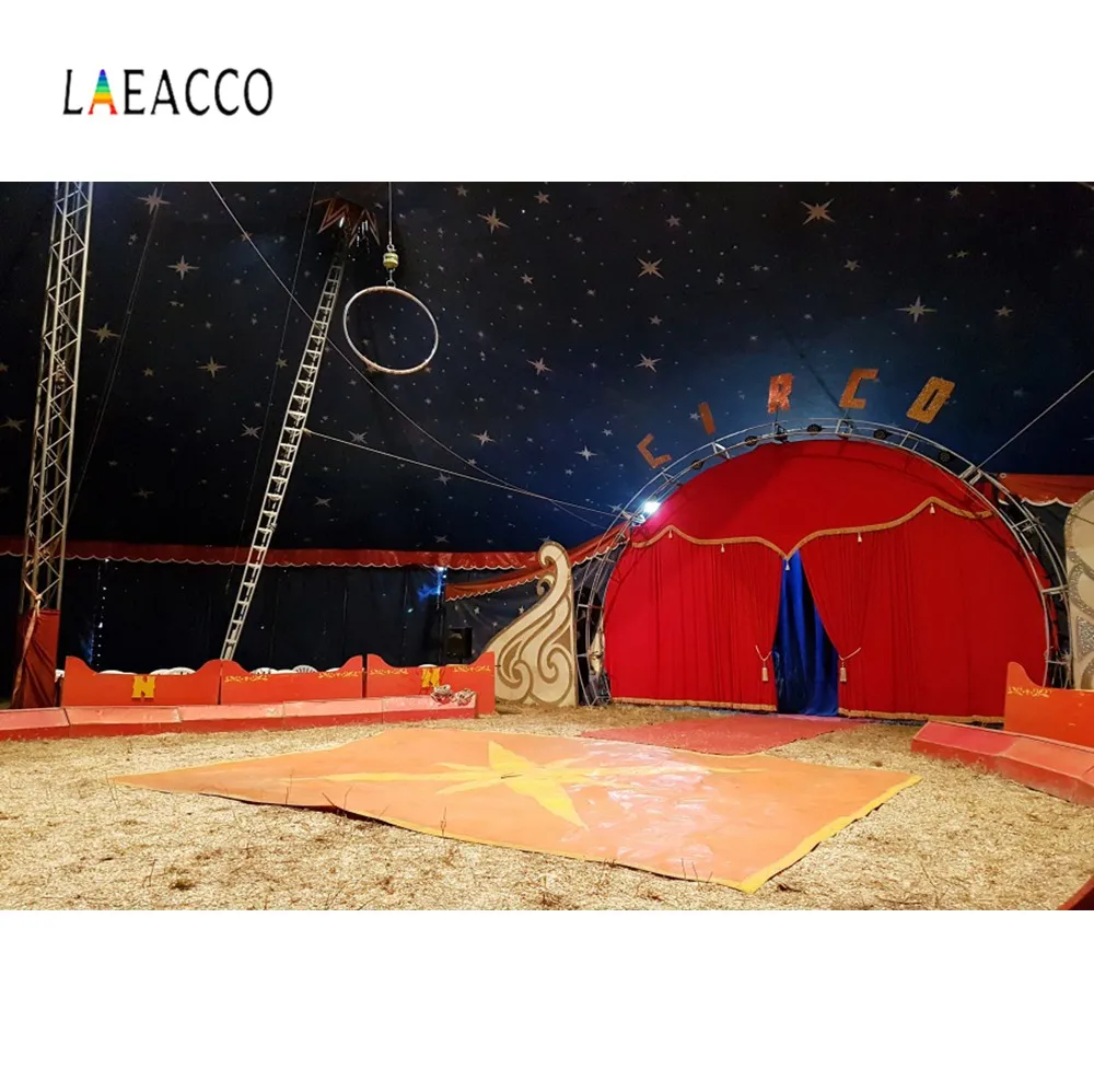 

Laeacco Photo Backdrops Baby Circus Cruise Party Play Stage Child Portrait Photo Backgrounds Photographic Backdrops Photo Studio