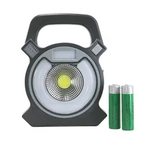 USB светодиодный рабочий светильник, Рабочая Лампа 18650, перезаряжаемые портативные лампы, многофункциональные, красный, синий, для костра, для работы на открытом воздухе, светодиодный, с батареей