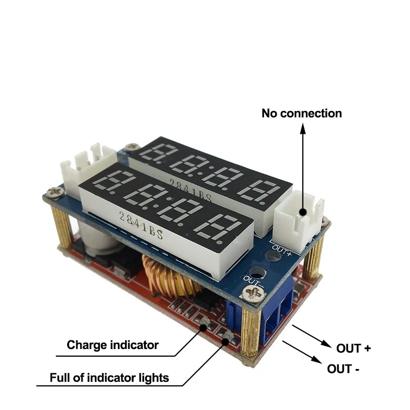 XL4015 5A Регулируемый Мощность CC/CV Шаг вниз зарядки модуль цифровой вольтметр Амперметр Дисплей Светодиодный драйвер для Arduino