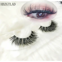 Новинка 1 пара ресниц 3D норковые полосы ресницы Многоразовые Накладные ресницы "крест-накрест" драматические ресницы легкие невидимые накладные ресницы