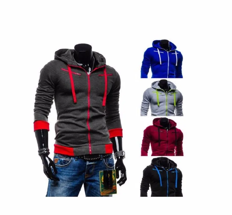New 2016 Men'S Fashion Fleece Mens Sport Suit Hooded Warm Hoodies Sweatshirts Men Sudaderas Hombre Pullover Hoody Jackets1