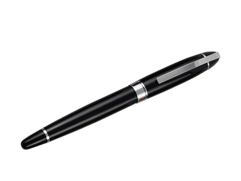 Ручка RollerBall или авторучка 4 цвета на выбор BAOER 517 стандартная ручка для руководителя Канцтовары товары для учебы - Цвет: Black