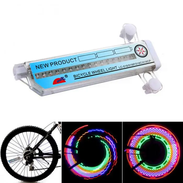 Top Newly 16 LED Car Motorcycle Bike Bicycle Tire Wheel Valve Flashing Spoke Light Outdoor Cycling Parts BN99 3 Top Newly 16 LED Car Motorcycle Bike Bicycle Tire Wheel Valve Flashing Spoke Light Outdoor Cycling Parts BN99 3