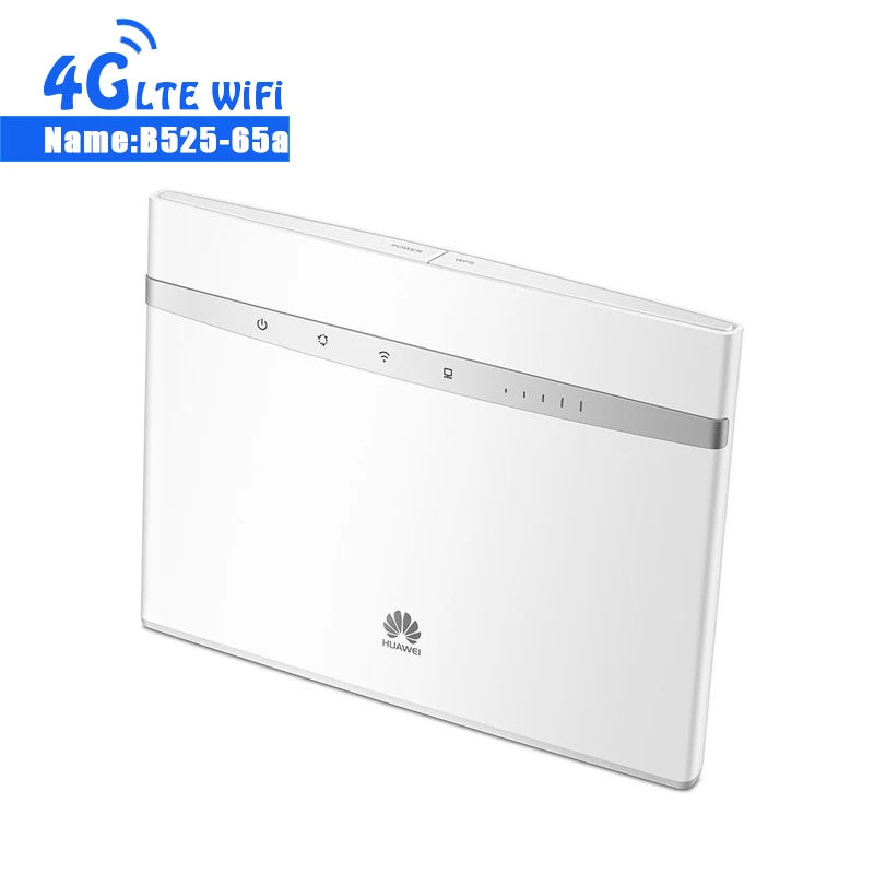 Новый huawei B525 B525S-65a 4G LTE CPE маршрутизатор b525s-65a 300 Мбит/с wifi-шлюз маршрутизатор Cat. 6 Мобильная точка доступа + 2CPS 4G антенна