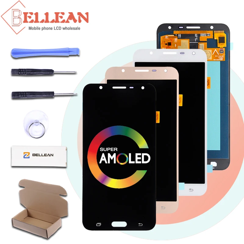 Продвижение HH 1 шт. Регулируемый J7 Nxt дисплей для Samsung Galaxy J701 Lcd с сенсорным экраном