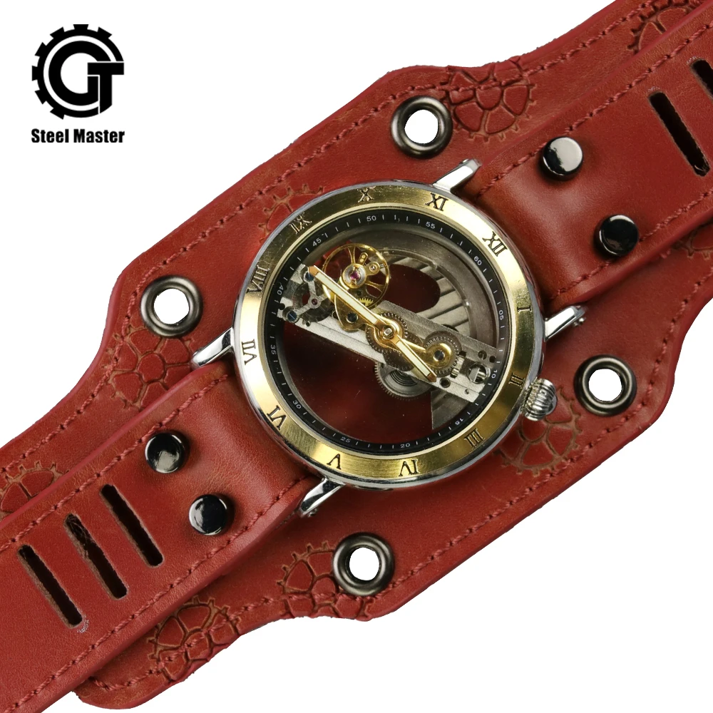 

Mens Wristwatches Fashion Punk Style Men Watches Christmas Gift for Men Sport Watch
