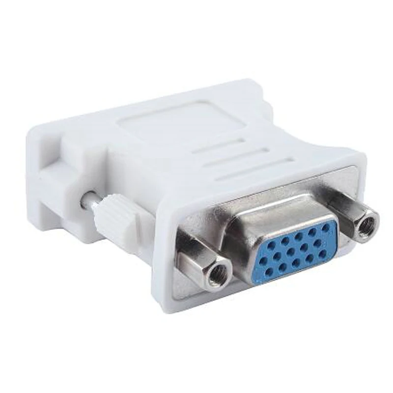 DVI 24+5 Male to VGA Female Converter DVI to VGA adapter VGA Adapter Convertor for PC Laptop Tablet Projector