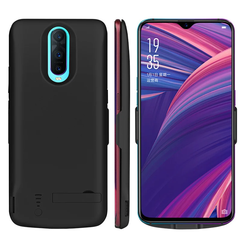 5000 мАч Расширенный телефон Батарея Мощность чехол для OPPO R17 Pro резервного