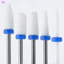 Кутикулы резак Керамика ногтей сверла фрезы для маникюра Мельников Маникюр машина аксессуары набор фрез