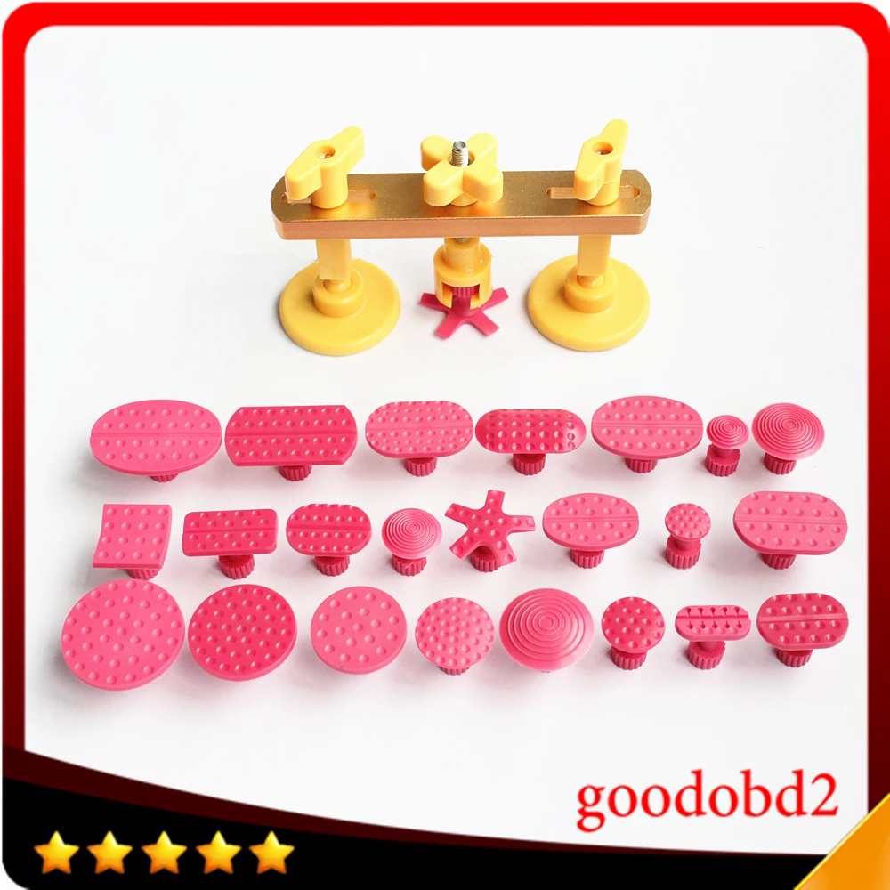 

24pcs/set PDR Tool Dent Removal with Bridge Rubber Puller Glue Tabs Dent Repair Paintless Dent Tools for Audi A3 Toyota Opel