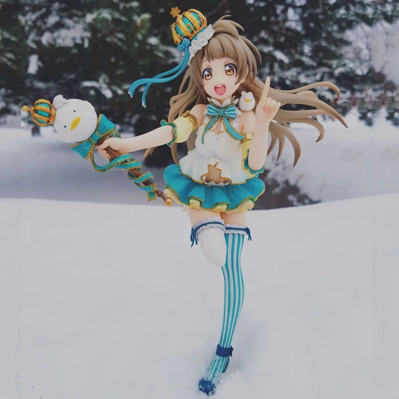 22 см Love Live Kotori Minami Снежная крутая фигурка игрушки коллекция Рождественский подарок с коробкой ПВХ Модель Коллекция японского аниме