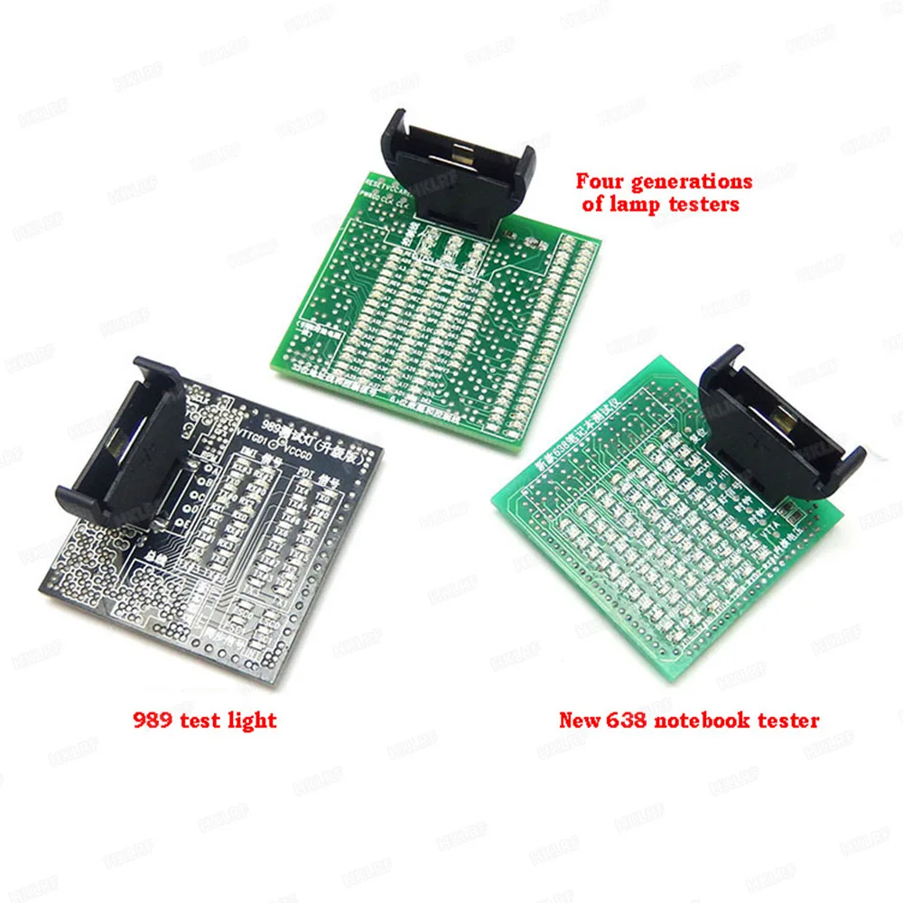 8 шт./лот Тестовая карта 988b 989 MIN-PCI DDR3 Тестовая карта полный набор тестер для разъема ЦП для ноутбука