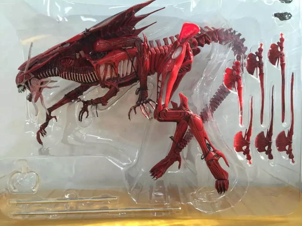 Neu 6pcs Set Predator VS Aliens Q Modell PVC Figur Spielzeug Anzeige Puppe Kind 