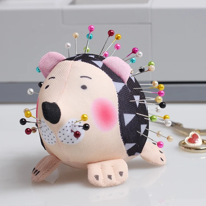 

Cute Hedgehog Creative Needles Insert Practical Handcraft Sewing Tool Needle Pincushions DIY Handmade Pins Cushion