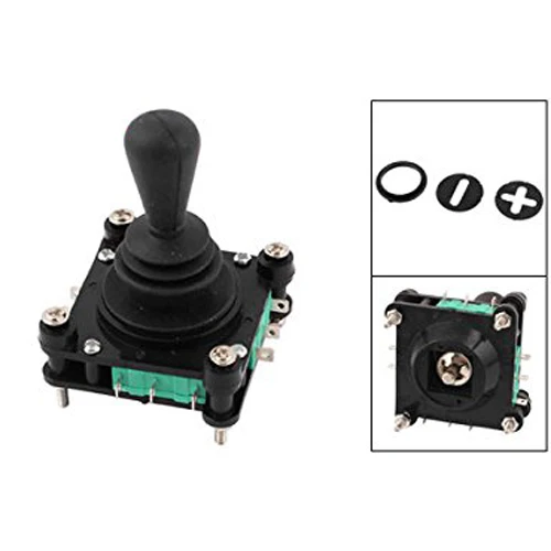 

WSFS Hot AC 240V 5A 4NO 4NC Momentary 2.5mm Fixing Thread Joystick Switch
