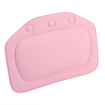 

1PC Super Soft Non Slip Cushioned Bath Pillow PVC Sponge Bath Pillow SPA Head Pillow Cushion for Bathroom