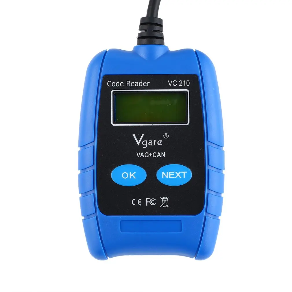 VGATE VC210 for VW for Volkswagen for Audi for CAN OBDII OBD2 Code Reader Read Trouble Code Auto