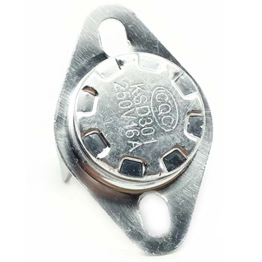 Description Picture 6 of item10pcs Universal 16A Ceramic Thermostat Thermal Protector 40-300 Degree Temperature Control Switch KSD302 Normal Closed/Open