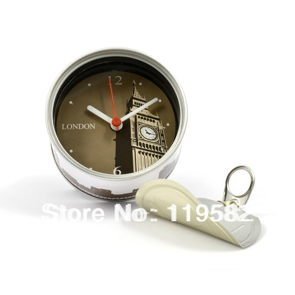 cheap 2014 Free Shipping 4pcs Packed Kitchen Fridge Magnets London Wall Clocks,Table Function Clocks