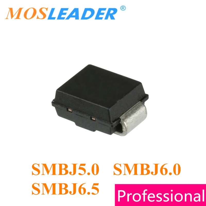 Mosleader 750 шт. DO214AA SMB SMBJ5.0 SMBJ5.0A SMBJ5.0CA SMBJ6.0 SMBJ6.0A SMBJ6.0CA SMBJ6.5 SMBJ6.5A SMBJ6.5CA китайский|Запасные