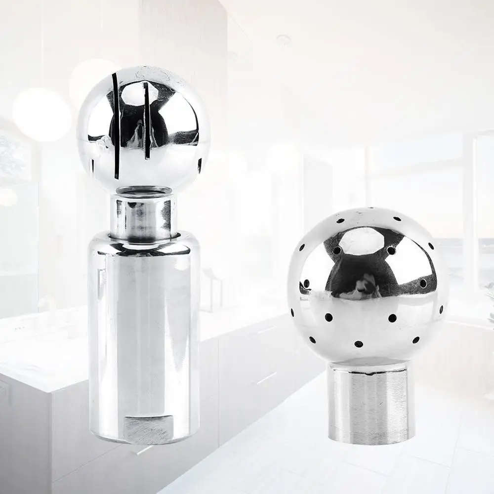 

1/2"BSP Thread Female Spray Ball Stainless Steel Sanitary Fix/Rotary Tank Cleaning Ball