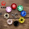 KAK 30mm Diamond Shape Design Crystal Glass Knobs Cupboard Pulls Drawer Knobs Kitchen Cabinet Handles Furniture Handle Hardware ► Photo 3/6