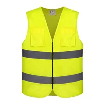 Крюк из полиэстера и петли карман жилет безопасности