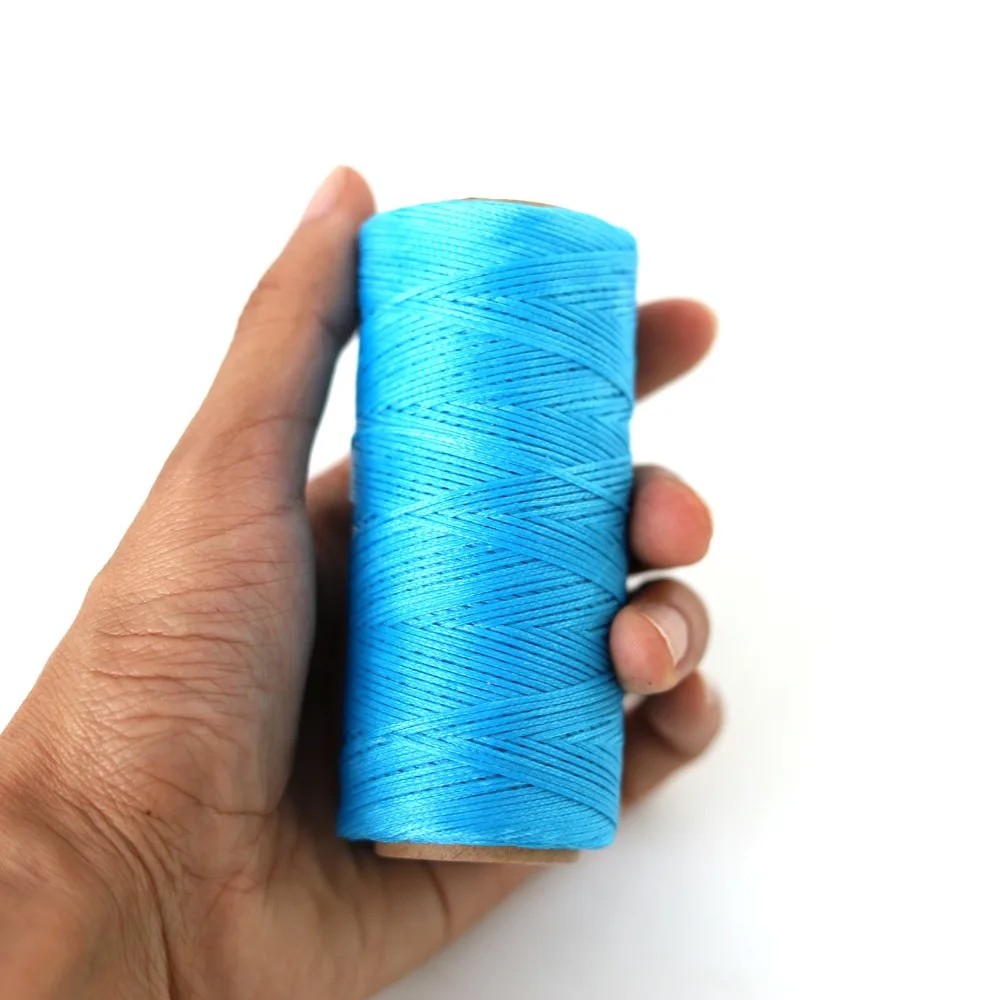 waxed thread 1.0mm sky blue 3