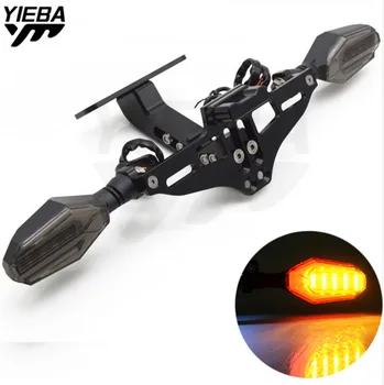 

Umiversal Motorcycle Bracket Licence Plate Holder Turn Light FOR KTM 390 Duke RC390 DUKE250 690 Duke 690 Duke R 690 Enduro R RC8