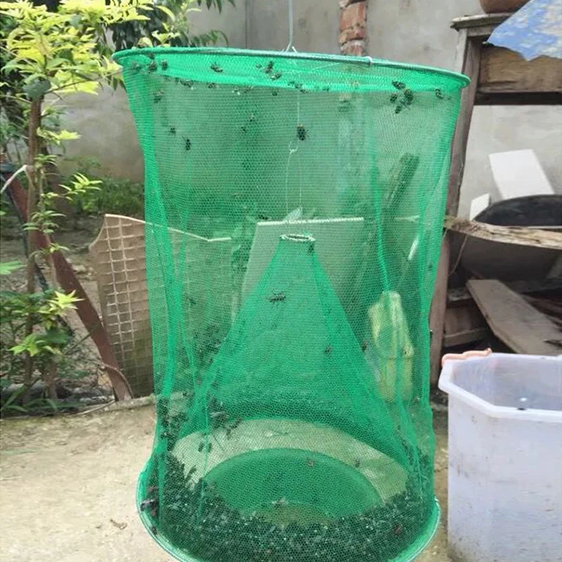 Fly Killer Cage Net Trap Insert Bug Pest Hanging Catcher Outdoor Garden Killer