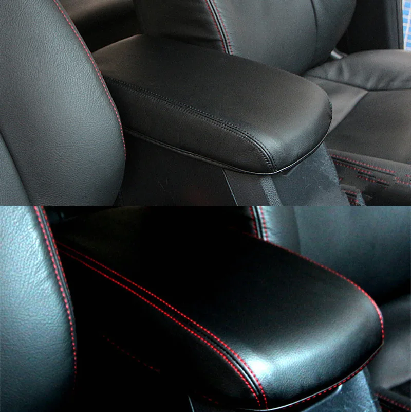 

Leather Armrest Case Box Cover Fit For RAV 4 2013 2014 Armrest Storage Center Console Cover Fit For Toyota RAV4 2015 2016