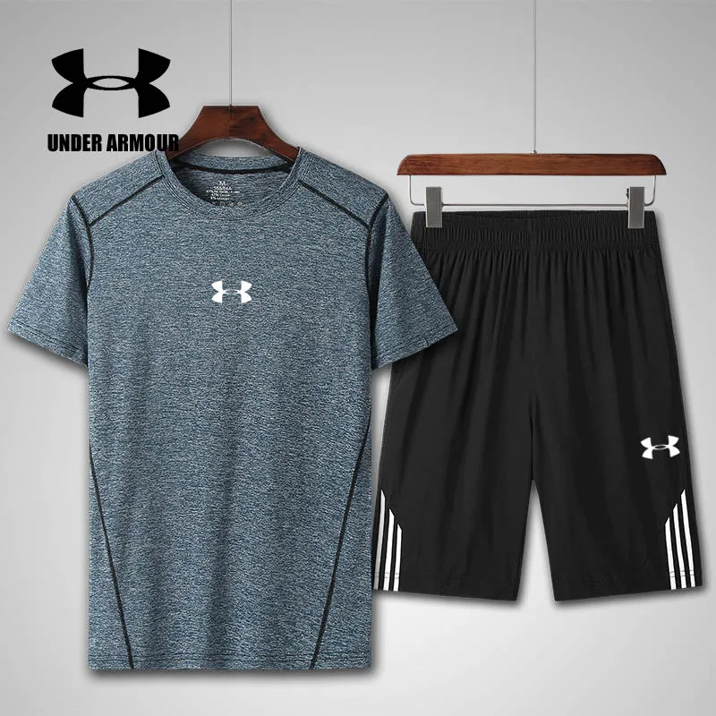 

Under Armour Men sport shirt fishing fitness Comfortable camiseta deportiva hombre comping running training suit size L-5XL