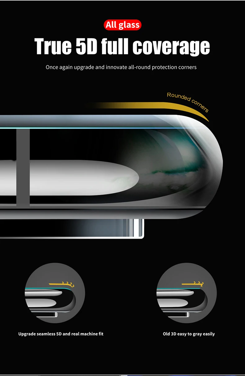 5D полное покрытие из закаленного стекла для Xiao mi x3 mi 5X 6X mi 8 Lite mi 8 SE F1 Защита экрана для Red mi Note 4X6 6A Note 5 6 Pro S2