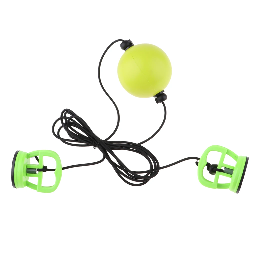 Perfeclansports Store-Double End Bag MMA Thai Boxing Punch Bag Suction Cups Speed Ball Training