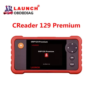 

Original Launch CReader 129 Premium OBD2 Code Reader Scanner CRP 129 ENG/AT/ABS/SRS/EPB Oil Service Light Reset