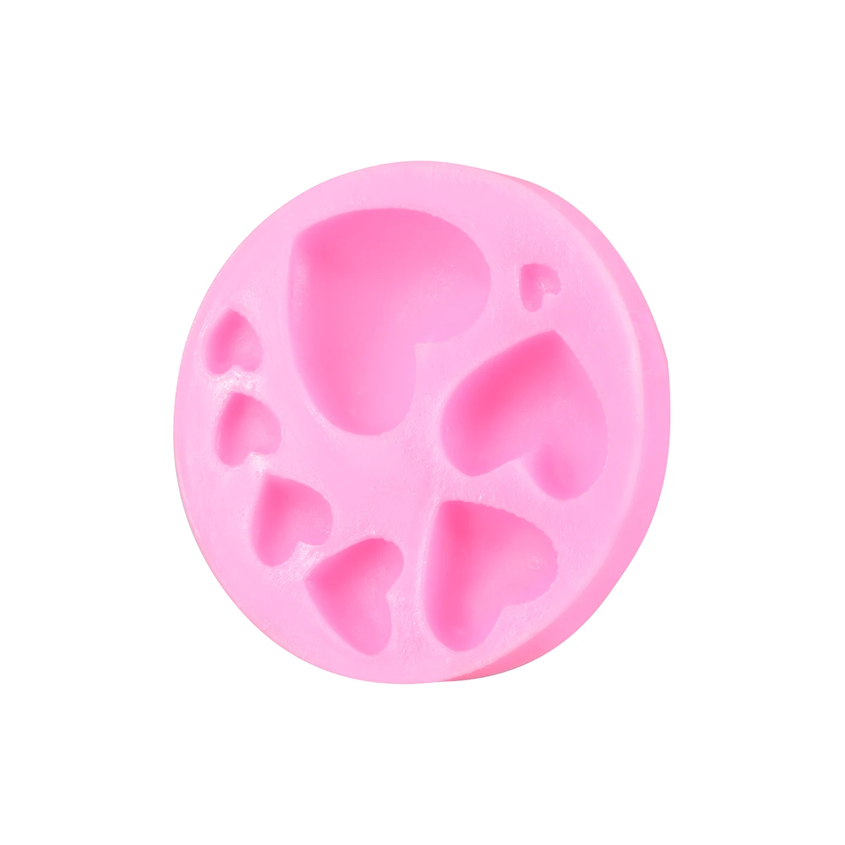 3D Love Heart Silicone Mold 8 Holes Soap Mould DIY Fondant Cake Decorating Baking Tools Kitchen Bakeware